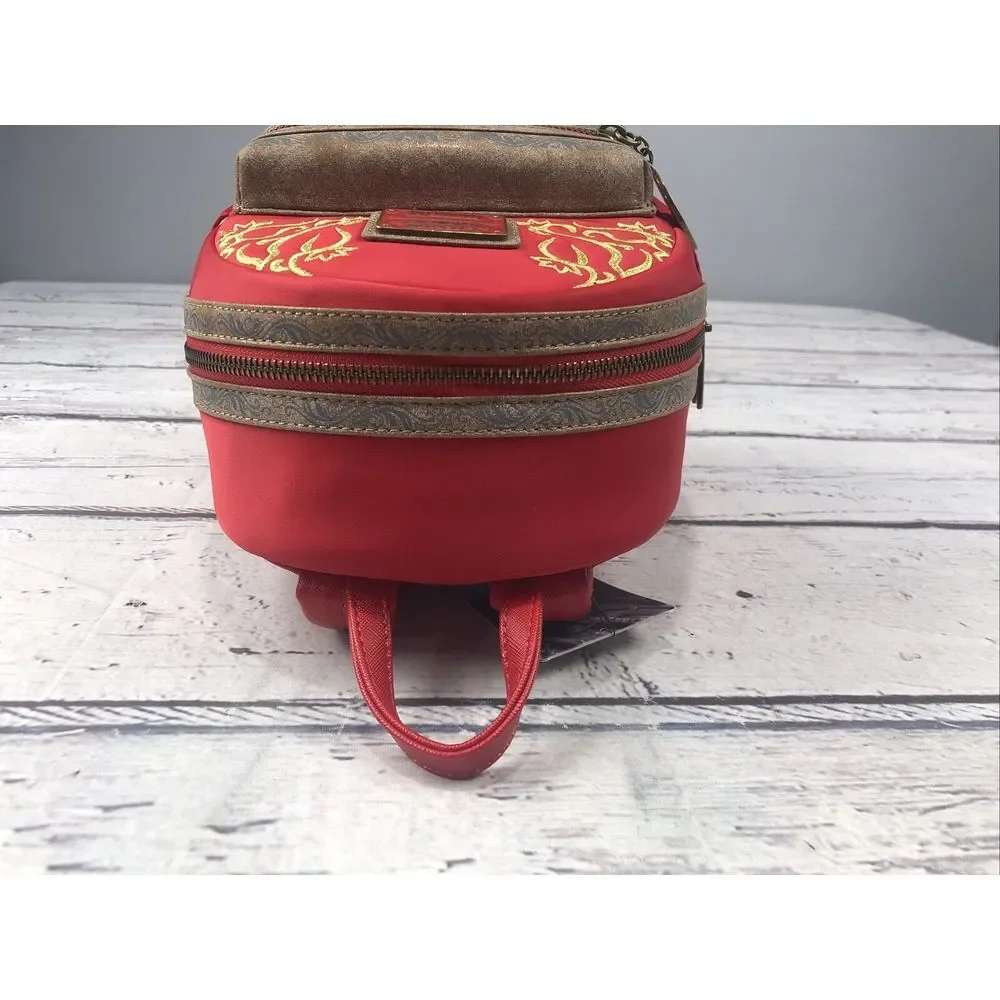 New Exclusive Game of Thrones Cersei Loungefly Mini Backpack‎ Red NWT